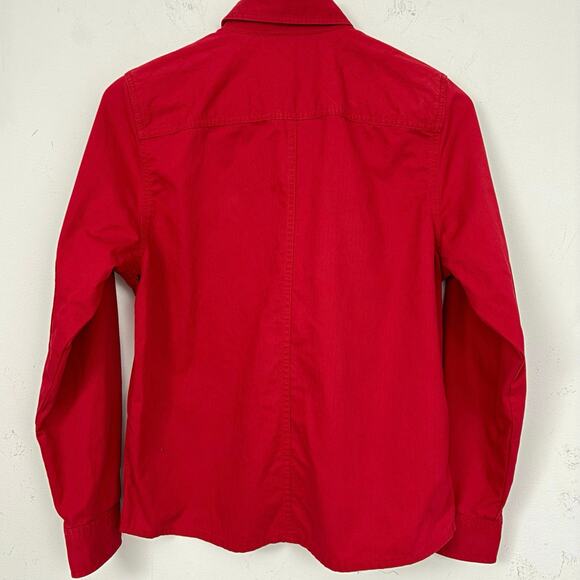 Vintage Ralph Lauren Dry Goods Co Red Fly Fishing Shirt Made in Hong Kong Sz S - Picture 10 of 11